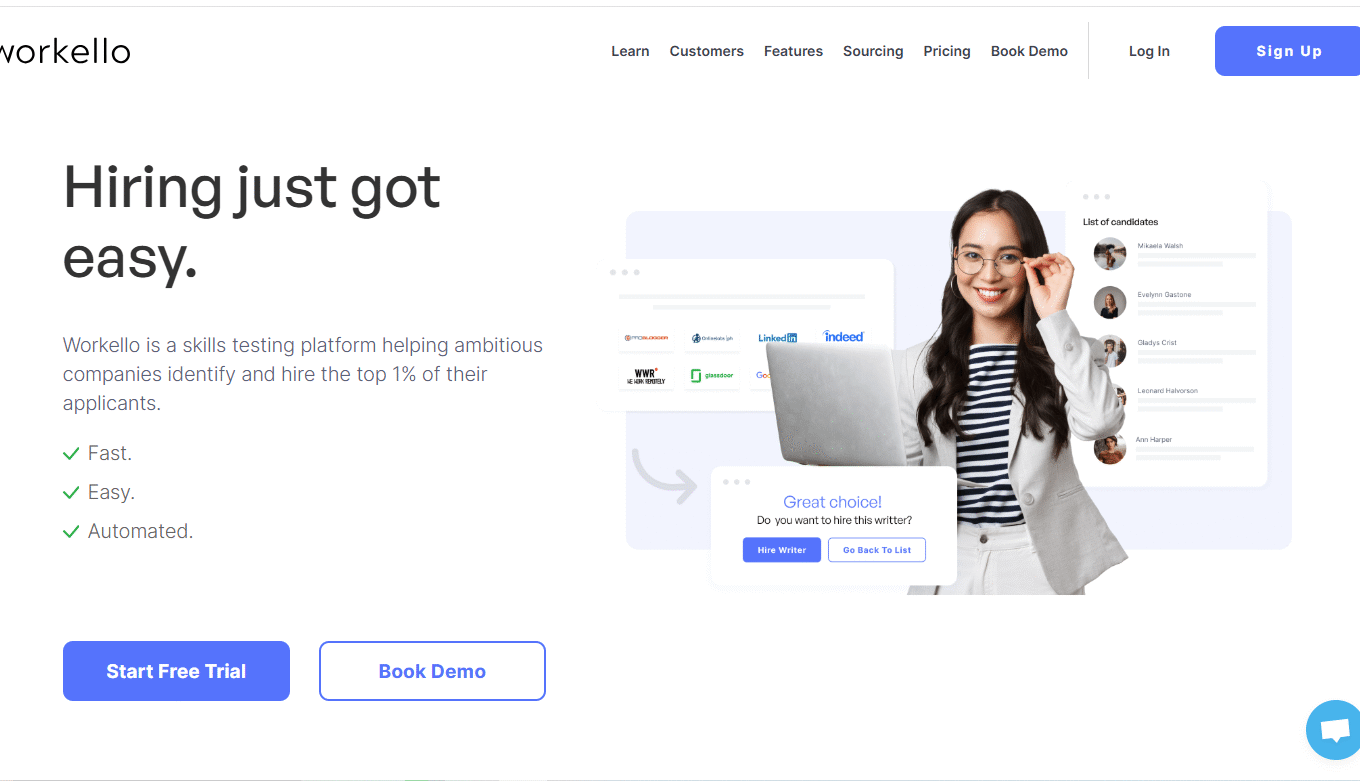 Workello – Streamlined Hiring Management App